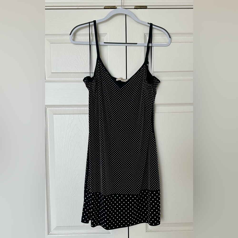 MICHAEL Michael Kors Black Top with silver Studs